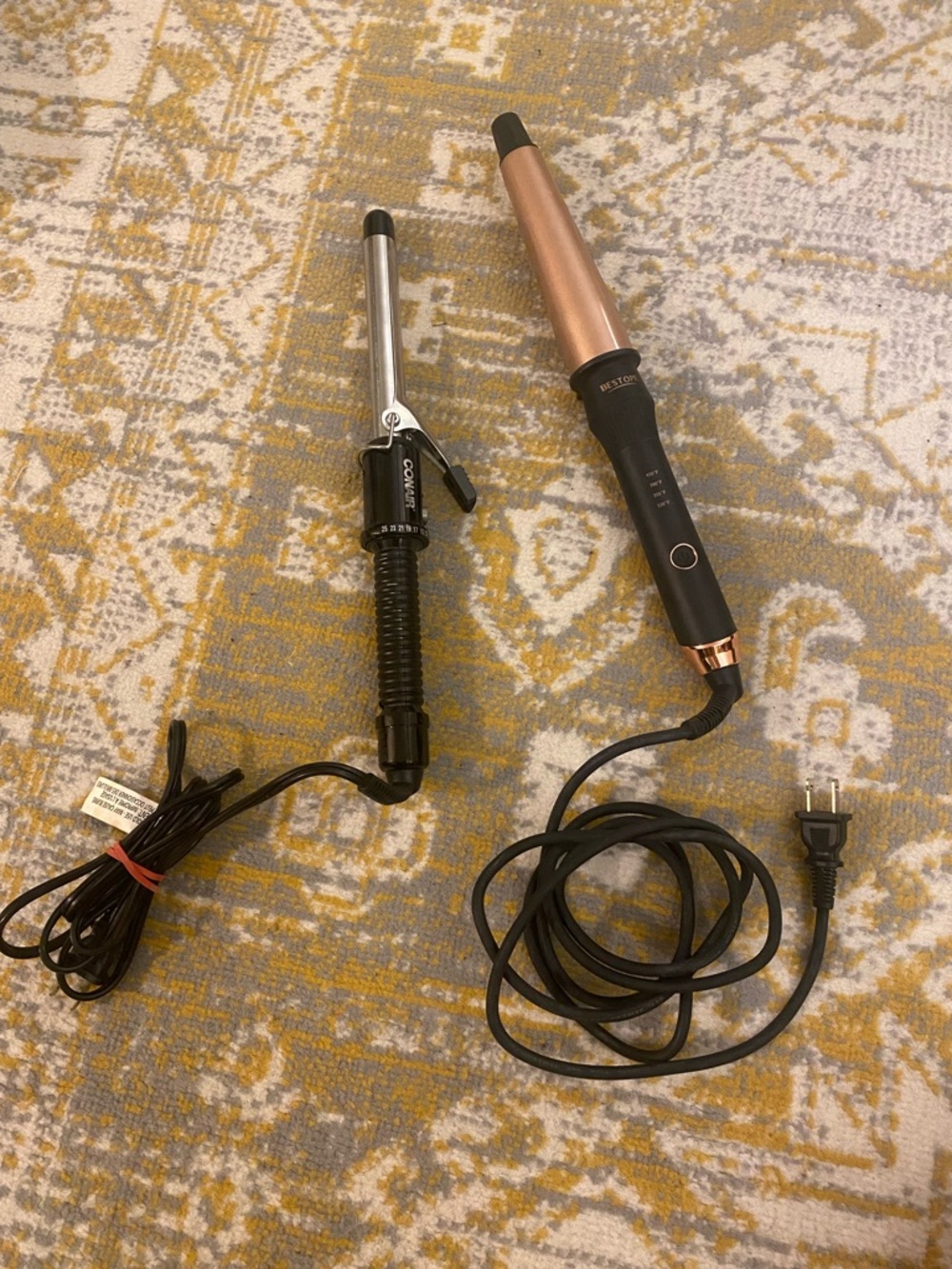 Conair Mini Curling Iron & Bestope Curling Wand (selling both together)